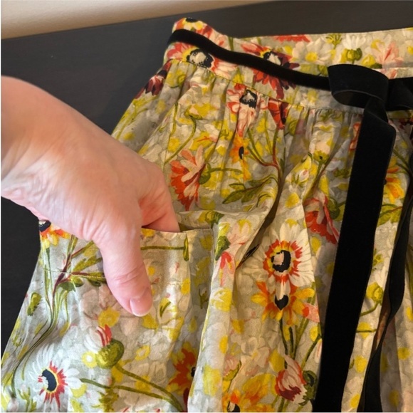 NWOT Batsheva x Laura Ashley Plus Sz 14 Kipp Skirt in Witton Floral - Picture 6 of 9